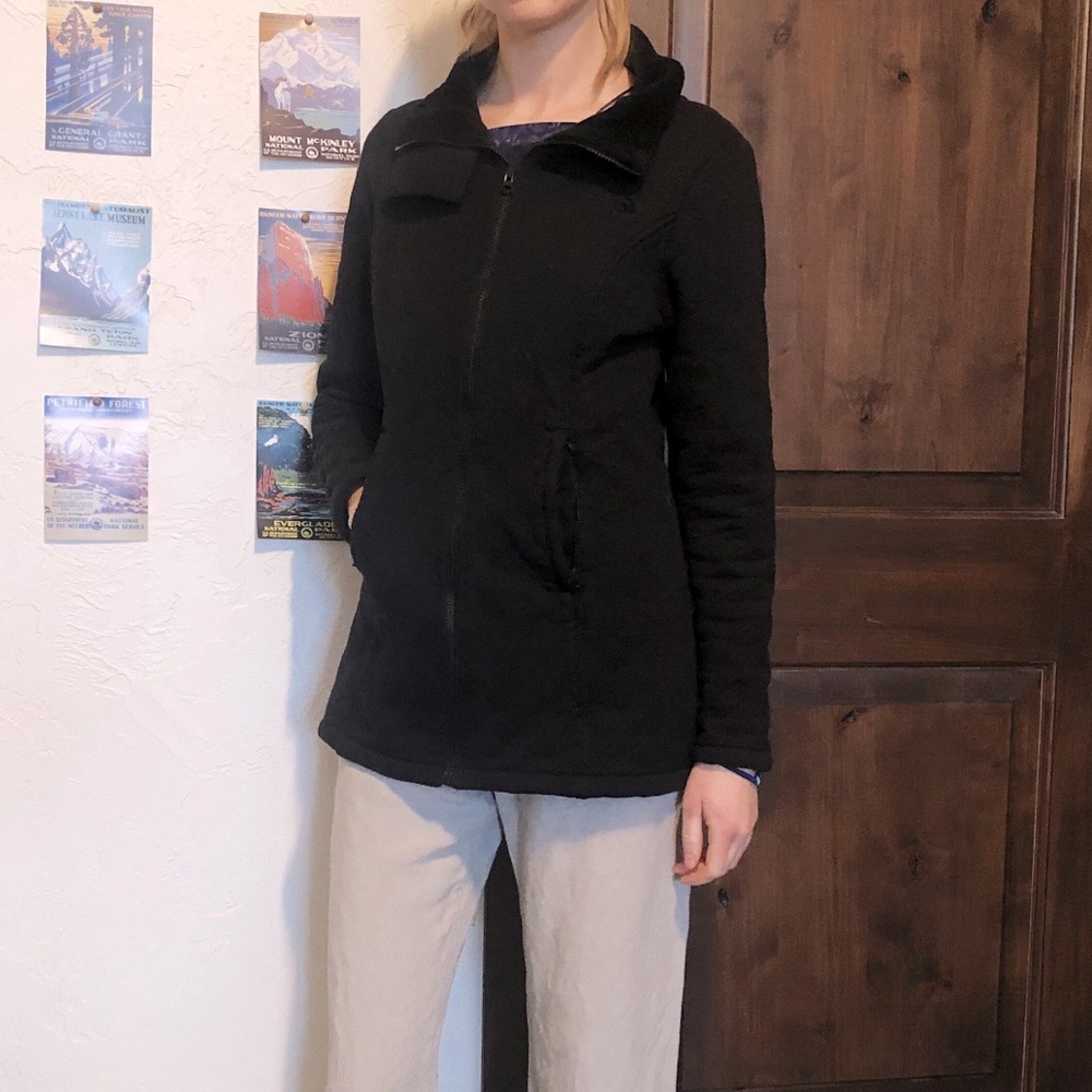 North Face Black Peacoat